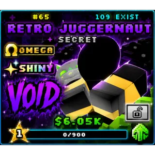 SHINY RETRO JUGGERNAUT OMEGA VOID
