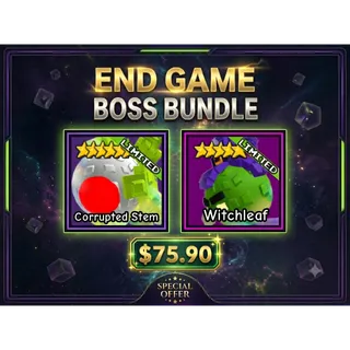 WITCHLEAF + CORRUPTED STEM - PROMO - GARDEN TOWER DEFENSE