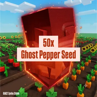50x GHOST PEPPER SEED