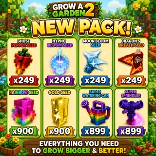 GROW A GARDEN 2 NEW PACK