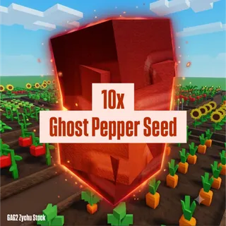 10x GHOST PEPPER SEED