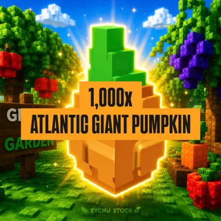 1,000x ATLANTIC GIANT PUMPKIN