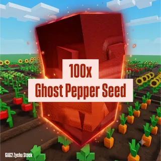 100x GHOST PEPPER SEED