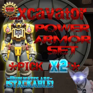 x2 Excavator Power Armor Set