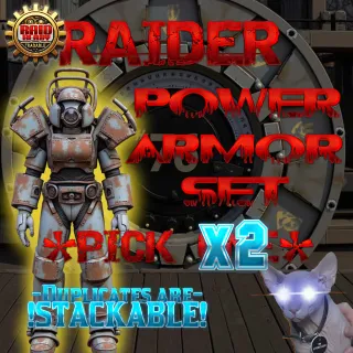 x2 Raider Power Armor Set