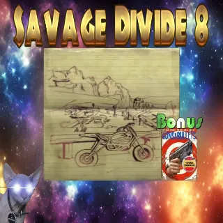 1000 Savage Divide #8 Map