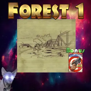10,000 Forest #1 Map