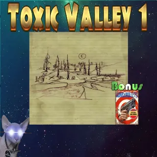 1000 Toxic Valley #1 Map