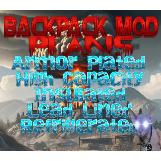 Backpack Mod Plans