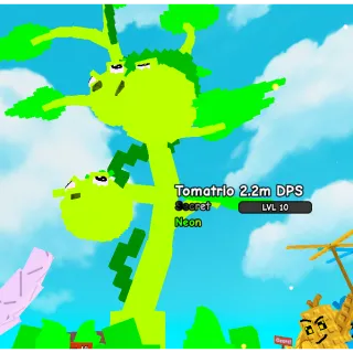 NEON TOMATRIO SECRET (2.2M DPS) / NEON TOMATRIO 4.4M DAMAGE [2s CD]