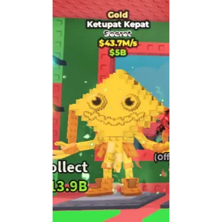 Gold Ketupat Kepat 43M/s | Steal A Brainrot