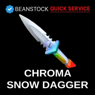Chroma Snow Dagger | MM2