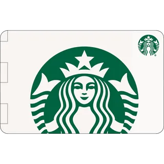 $50.00 USD Starbucks（20+20+10 or 25+25）