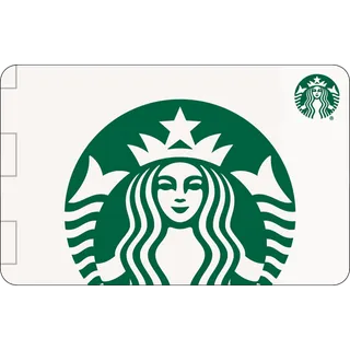 $60.00 USD Starbucks（3*20 or 6*10）