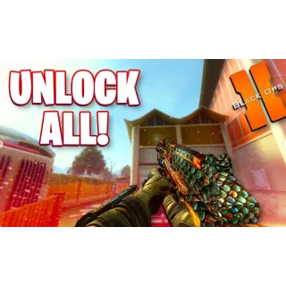 ☣『Bo2』 Unlock All│Gold/diamond Camo☣