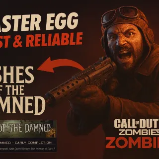 BLACK OPS 7 ASH OF THE DAMNED EASTER EGG CARRY SERVICE  FAST AND EASY