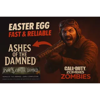 BLACK OPS 7 ASH OF THE DAMNED EASTER EGG CARRY SERVICE FAST AND EASY