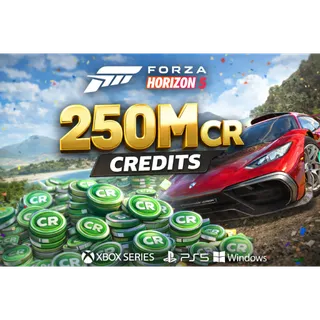 FORZA HORIZON 5 250M CR CREDITS 