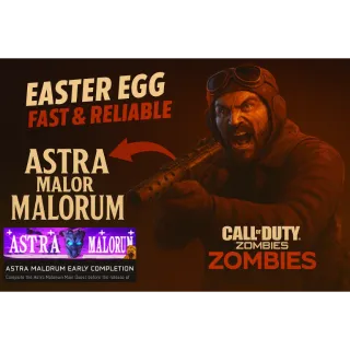 BO7 Zombies ASTRA MALORUM EASTER EGG CARRY SERVICE Call of Duty Black Ops 7