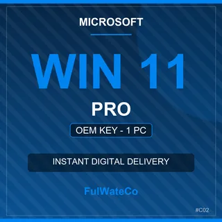Windows 11 Pro OEM Key | Genuine Global License | 1 PC | Instant Delivery