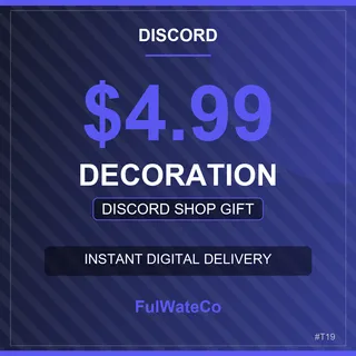 Discord Avatar Decoration Gift $4.99 | Shop Code | Global | Instant Delivery