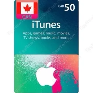 🌸$50 ITUNES CANADA🌸INSTANT DELIVERY🌸