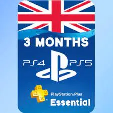 PlayStation Plus Essential 3 Months UK (Instant Delivery)