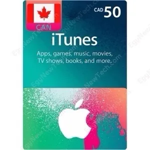 🌸$50 ITUNES CANADA🌸INSTANT DELIVERY🌸