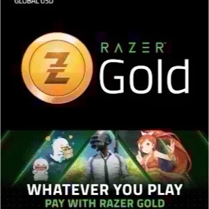🌸$5 RAZER GOLD GLOBAL 🌸INSTANT DELIVERY🌸
