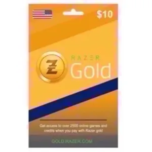 🌸$10 RAZER GOLD GLOBAL 🌸INSTANT DELIVERY🌸