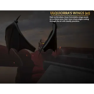 Ulquiorra Wings - Cosmetic - Legendary Item - Attack On Titan Revolution - AOTR