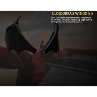 Ulquiorra Wings - Cosmetic - Legendary Item - Attack On Titan Revolution - AOTR