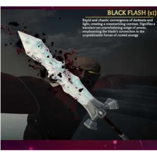 Black Flash Aura - BFA - Cosmetic - Legendary Item - Attack On Titan Revolution - AOTR