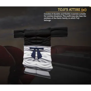 Toji Attire - Cosmetic - Legendary Item - Attack On Titan Revolution - AOTR