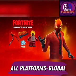 Fortnite - Inferno's Quest Pack (ALL PLATFORM|GLOBAL)📌