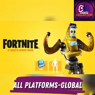 Fortnite - P-1000's Quest Pack (ALL PLATFORM|GLOBAL)📌