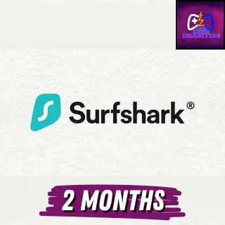 SURFSHARK VPN 2 MONTH - GLOBAL