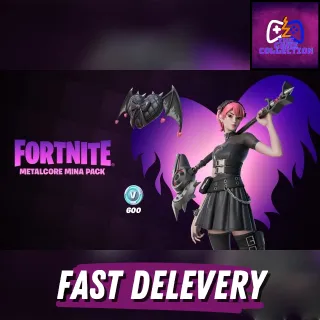 FORTNITE - METALCORE MINA PACK