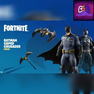 FORTNITE - BATMAN CAPED CRUSADER PACK (GLOBAL & ALL PLATFORM📌)