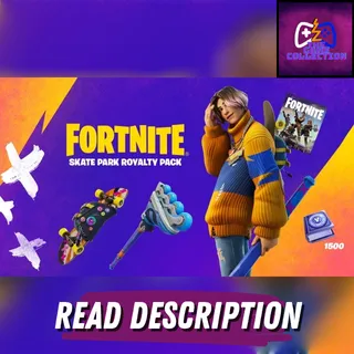 FORTNITE - SKATE PARK ROYALTY PACK (GLOBAL & ALL PLATFORM📌)