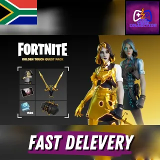 FORTNITE - GOLDEN TOUCH QUEST PACK