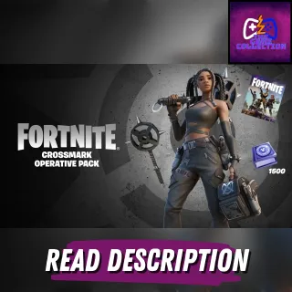 FORTNITE - CROSSMARK OPERATIVE PACK (GLOBAL & ALL PLATFORM📌)