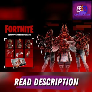 FORTNITE - CORRUPTED LEGENDS PACK (GLOBAL & ALL PLATFORMS📌)