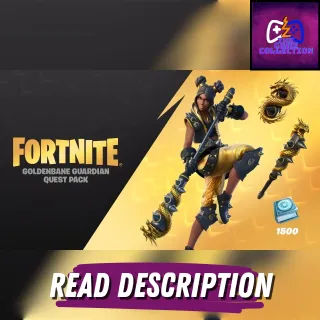 FORTNITE - GOLDENBANE GUARDIAN QUEST PACK (GLOBAL & ALL PLATFORM📌)