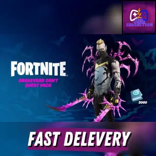 FORTNITE - GRAVEYARD DRIFT QUEST PACK