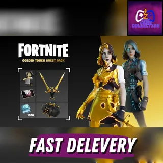 FORTNITE - GOLDEN TOUCH QUEST PACK