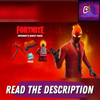 FORTNITE - INFERNO'S QUEST PACK (GLOBAL & ALL PLATFORMS📌)