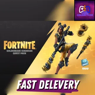 FORTNITE - GOLDENBANE GUARDIAN QUEST PACK