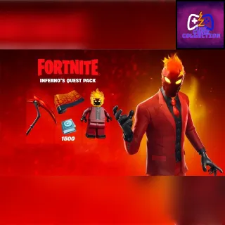 FORTNITE - INFERNO'S QUEST PACK (GLOBAL & ALL PLATFORM📌)