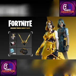 FORTNITE - GOLDEN TOUCH QUEST PACK (ALL PLATFORM|GLOBAL)📌